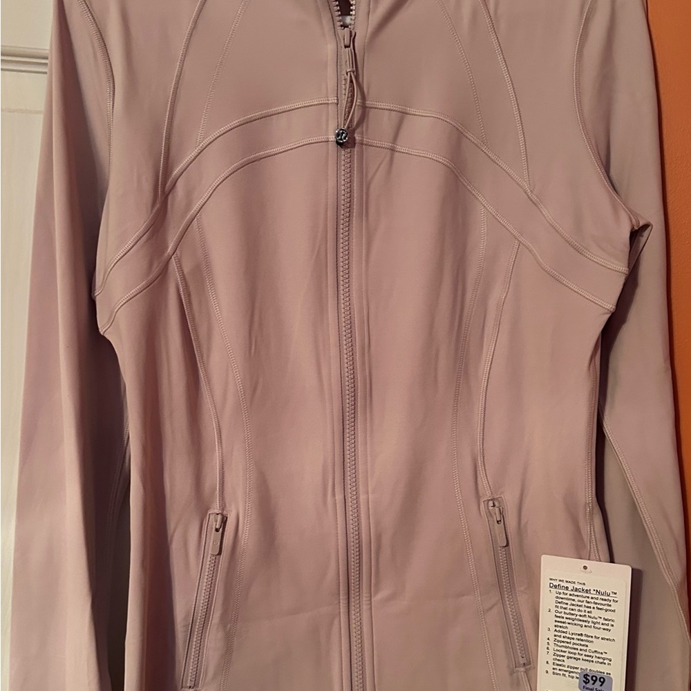 lululemon Mauve Zip-Up Jacket